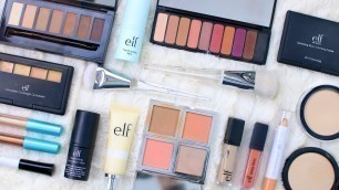 'FULL FACE USING ELF COSMETICS | GET READY WITH ME'