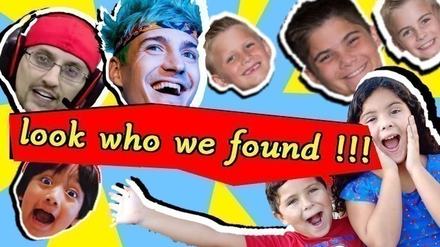 'Look Who We Found! | We Met the Hobby Kids | Searching for Youtubers Toys |'