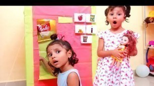 'Healthy vs Unhealthy food | what hrutvi and friend will choose @HrutviWorld #healthy #unhealthy'