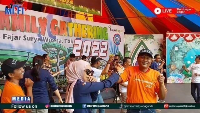 'Lagu \"Rindu Segala-galanya\" bikin goyang terus II Family Gathering 2022 Fajar Paper'