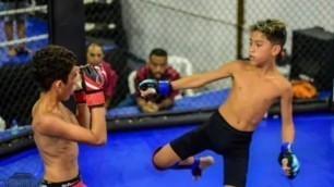 '[MMA Jr ] Baby Bruce Lee vs Caio Champion Fight Kids'