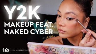 'Y2K Makeup Tutorial feat. Naked Cyber Eyeshadow Palette | Urban Decay Cosmetics'