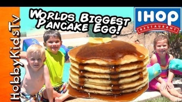 'Giant TOY Pancake Surprise Egg'