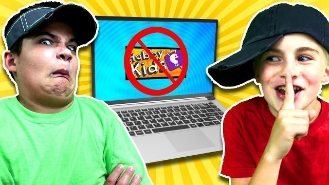 'HobbyKids EVIL TWINS Steal Our NEW CARTOON!'