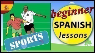 'Sports in Spanish | Beginner Spanish Lessons for Children'
