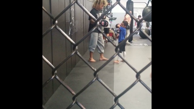 'My kids training at Fight Science MMA'