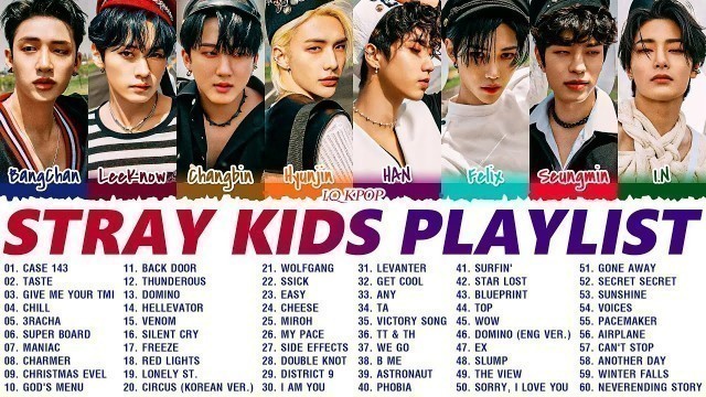 'STRAYKIDS PLAYLIST 2022 UPDATED | 스트레이 키즈 노래 모음'