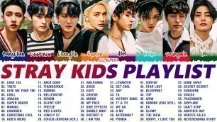 'STRAYKIDS PLAYLIST 2022 UPDATED | 스트레이 키즈 노래 모음'