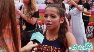 'Isabela Moner Talks Boyfriend Jace Norman | 2016 Kids\' Choice Sports Awards'