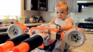 'Nerf War: Gun BABY 2!'