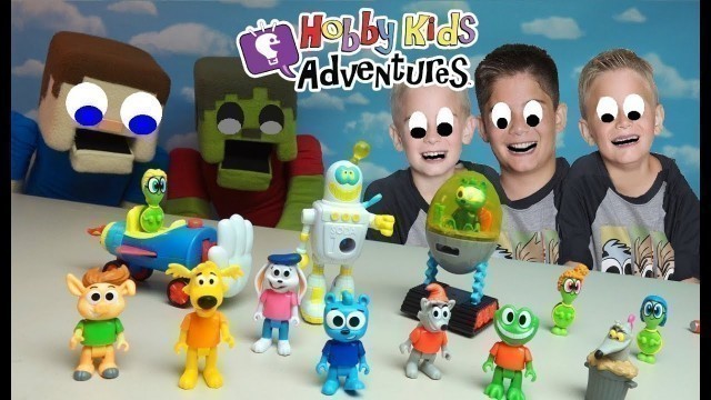 'Hobby Kids & Puppet Steve Unboxing Hobbykids Adventures Toys & Playsets!!'