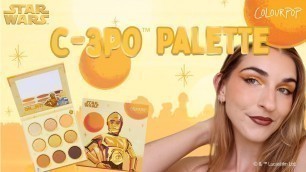 'STAR WARS™: C-3PO™ and ColourPop GRWM'