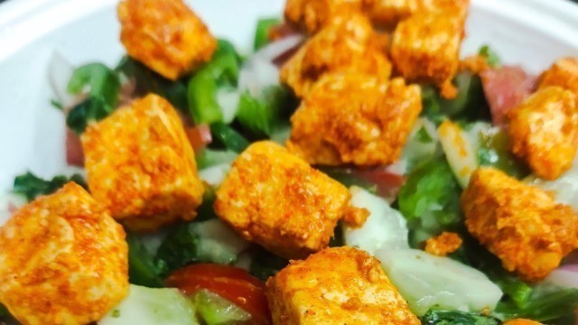'#lowcarb#healthysalad#weightlossfood Healthy Salad | Paneer Salad | Low carb Dinner |Weightloss Food'