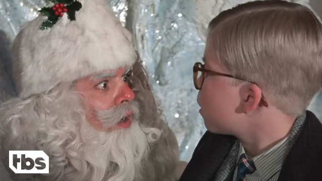 'A Christmas Story: Meeting Santa (Clip) | TBS'