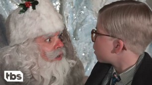 'A Christmas Story: Meeting Santa (Clip) | TBS'