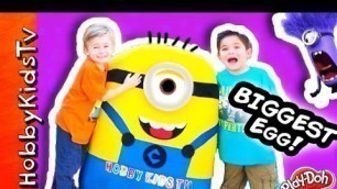 'Giant MINION Surprise Egg'