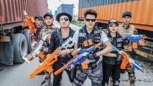 'LTT Game Nerf War : Warriors SEAL X Nerf Guns Fight Crime group Inhuman Against Intruders'
