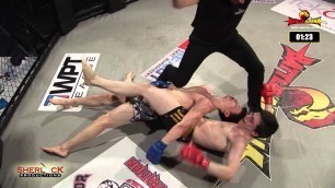 'Tough kid WONT TAP OUT! MMA Fight Finish'