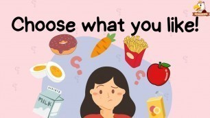 'LET\'S MAKE SMART HEALTHY FOOD CHOICES! | SHAHEEN DIGIKIDS | HEALTHY AND UNHEALTHY FOOD'