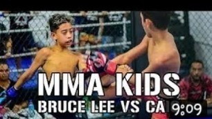 'MMA kids fight UFC BBUCE LEE VS CAIO  ultimate Fighting Championship'