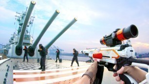 'Nerf War: Battleship Battle'