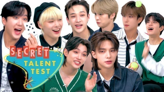 'Stray Kids Reveal Their SECRET Talents... And It\'s CHAOTIC | Secret Talent Test | Cosmopolitan'