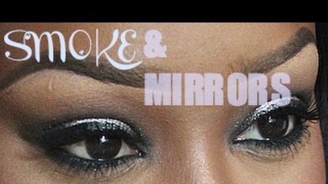 'Silver, Black Smoky Eyes | Smoke & Mirrors'