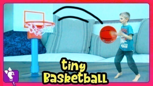 'tiny BASKETBALL SURPRISE! HobbyFrog Can Mystery Toy by HobbyMomTV'