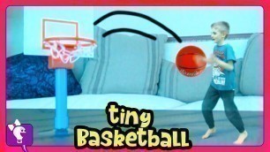 'tiny BASKETBALL SURPRISE! HobbyFrog Can Mystery Toy by HobbyMomTV'