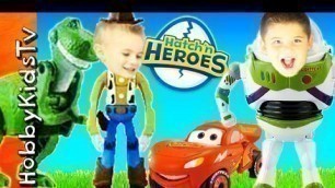 'Hatch\'n Heroes Surprise Eggs with HobbyKids'