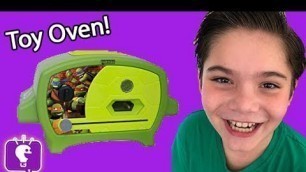 'TMNT Oven Cooking Toy Review with HobbyKids!'