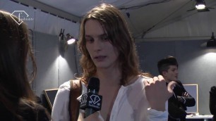 'fashiontv - Roberto Cavalli Milan Men\'s FW Fall 2011 Backstage - fashiontv | FTV.com nyfwFTV'