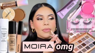 'TikTok made me do it… Full face using only Moira Cosmetics 