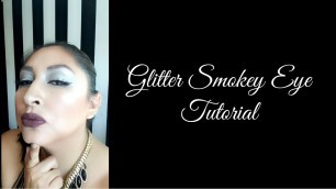 'Glitter Smokey Eye Tutorial/ Kylie Jenner Love Bite'