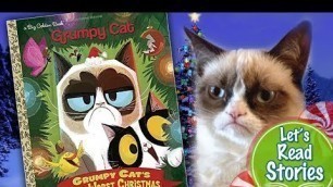 'Grumpy Cat The First Worst Christmas - Christmas Stories Read Aloud for Children by Kids'