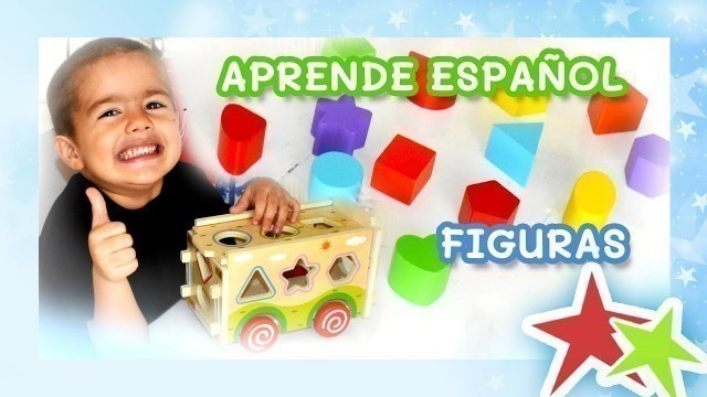 'SPANISH Lessons for KIDS | Learn Spanish for Kids | Las figuras en Español'