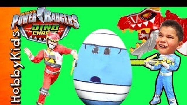 'POWER RANGERS Surprise Toys Compilation with HobbyKids'