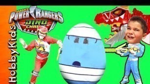 'POWER RANGERS Surprise Toys Compilation with HobbyKids'
