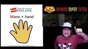 'Lesson 6. Spanish Course for kids || Spanishlessons.online #spanishlessonsforkids'