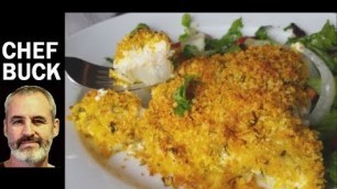 'Best Baked Fish Recipe -- Cod with Creamy Tartar Sauce'