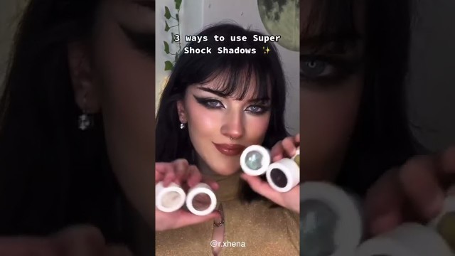 'How to wear Super Shock Shadows | ColourPop #shorts'