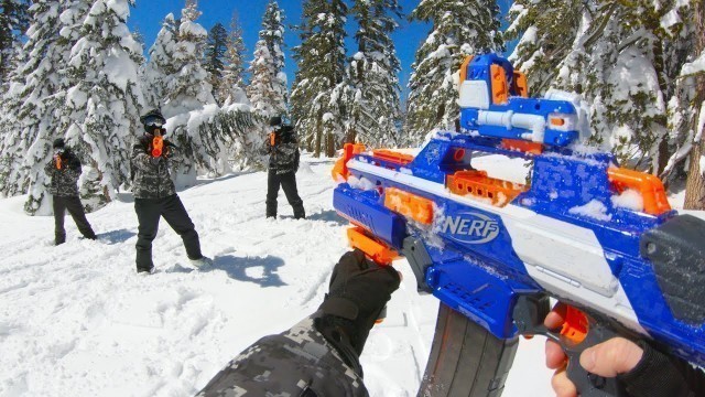 'NERF Call of Duty in Real Life | Winter Battle'