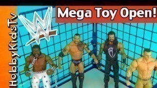 'WWE Mega Toy SHAKE DOWN and Rumble Review'
