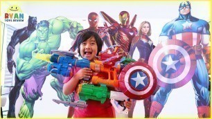 'Marvel Avengers Endgame Superhero Nerf Toys Hide and Seek'