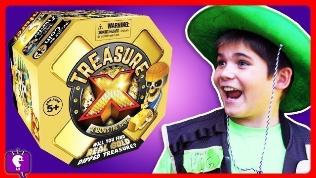 'Lost TREASURE X Hunt! HobbyKids Find REAL GOLD in Treasure X Scavenger Adventure with HobbyBobby'