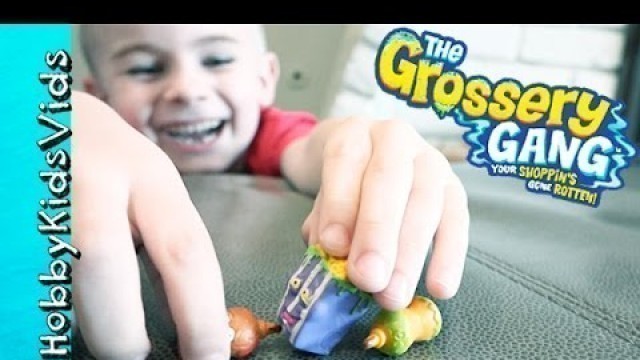'Grossery Gang Toy Collection! Playtime Family Fun with ULTRA RARE Tiny Toys HobbyKidsVids'