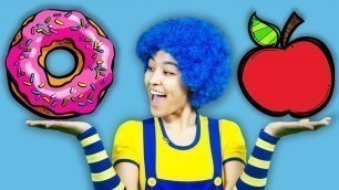 'Healthy and Unhealthy Food | More Funny Kids Songs 