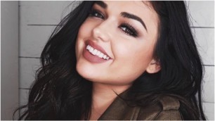 'Fall Makeup tutorial: Easy Matte Smokey Eye + Brown Matte lips Dolce K Kylie Cosmetics Chloe Zadori'