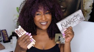 'HAUL BEAUTÉ : Gerard Cosmetics/ Sephora Naked Smoky/ Zoéva Pinceaux'
