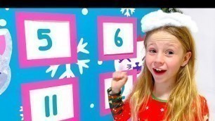 'Nastya and Dad open the Advent calendar and other Christmas stories'